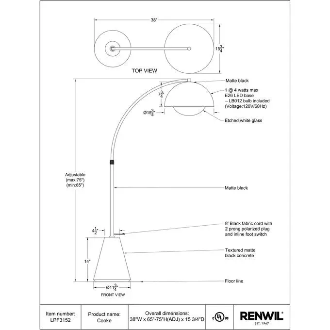 Cooke Floor Lamp