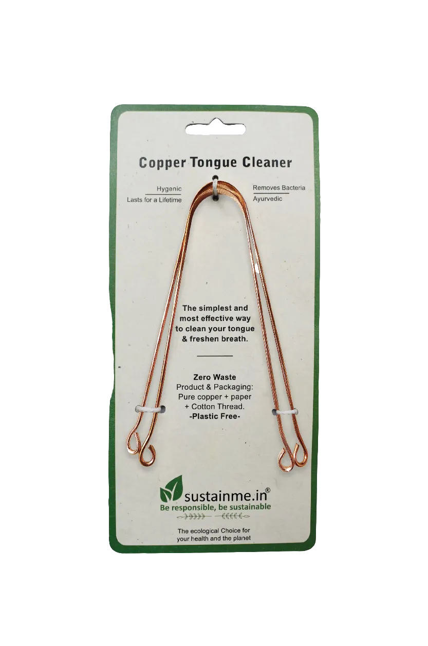 Copper Tongue Cleaner - 2pc