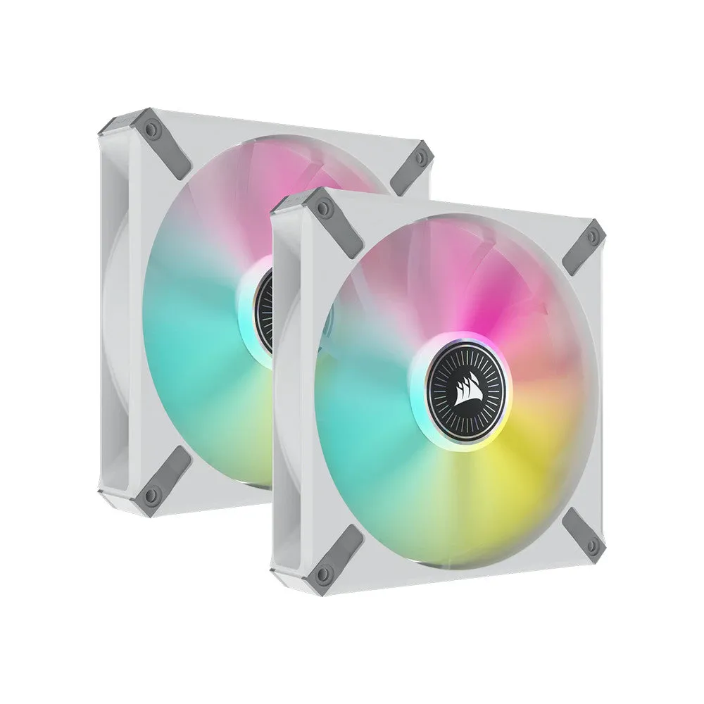 Corsair ML140 RGB ELITE 140mm PWM Magnetic Levitation Fan White