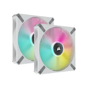 Corsair ML140 RGB ELITE 140mm PWM Magnetic Levitation Fan White