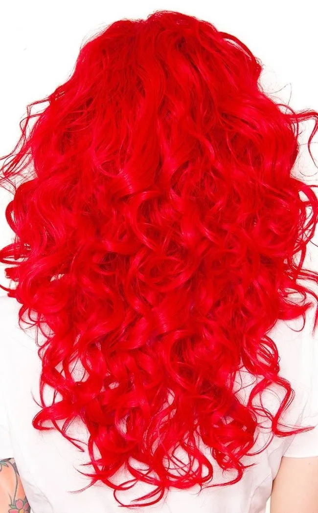 Cosplay 22" Rockin' Red Lace Front Wig