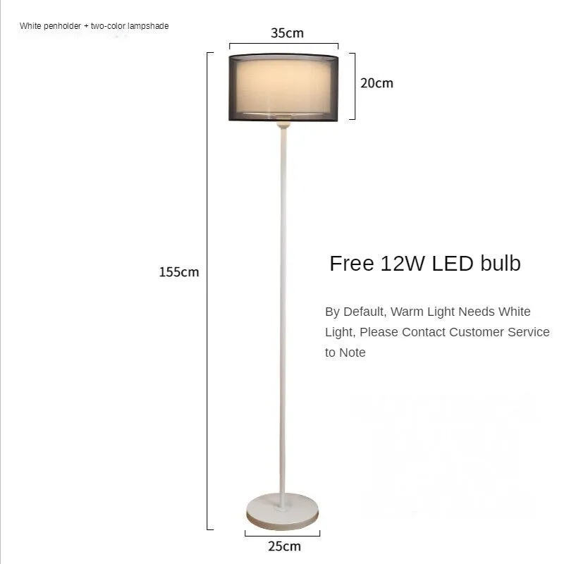 Creative Floor/Table Lamp with Modern LED Design for Bedroom and Living Room