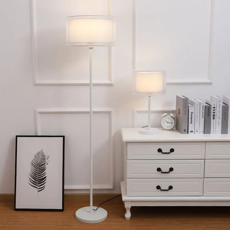 Creative Floor/Table Lamp with Modern LED Design for Bedroom and Living Room