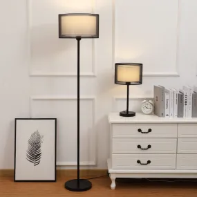 Creative Floor/Table Lamp with Modern LED Design for Bedroom and Living Room