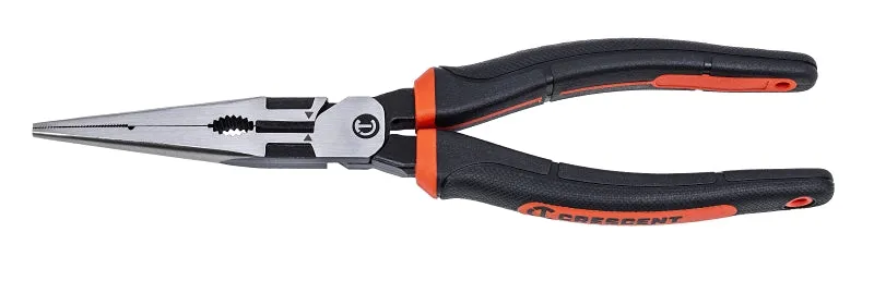 Crescent Z2 K9 Series Z6548CG Plier, 8-1/2 in OAL, 11 AWG Cutting Capacity, 2 in Jaw Opening, Black/Rawhide Handle :CD: QUANTITY: 1