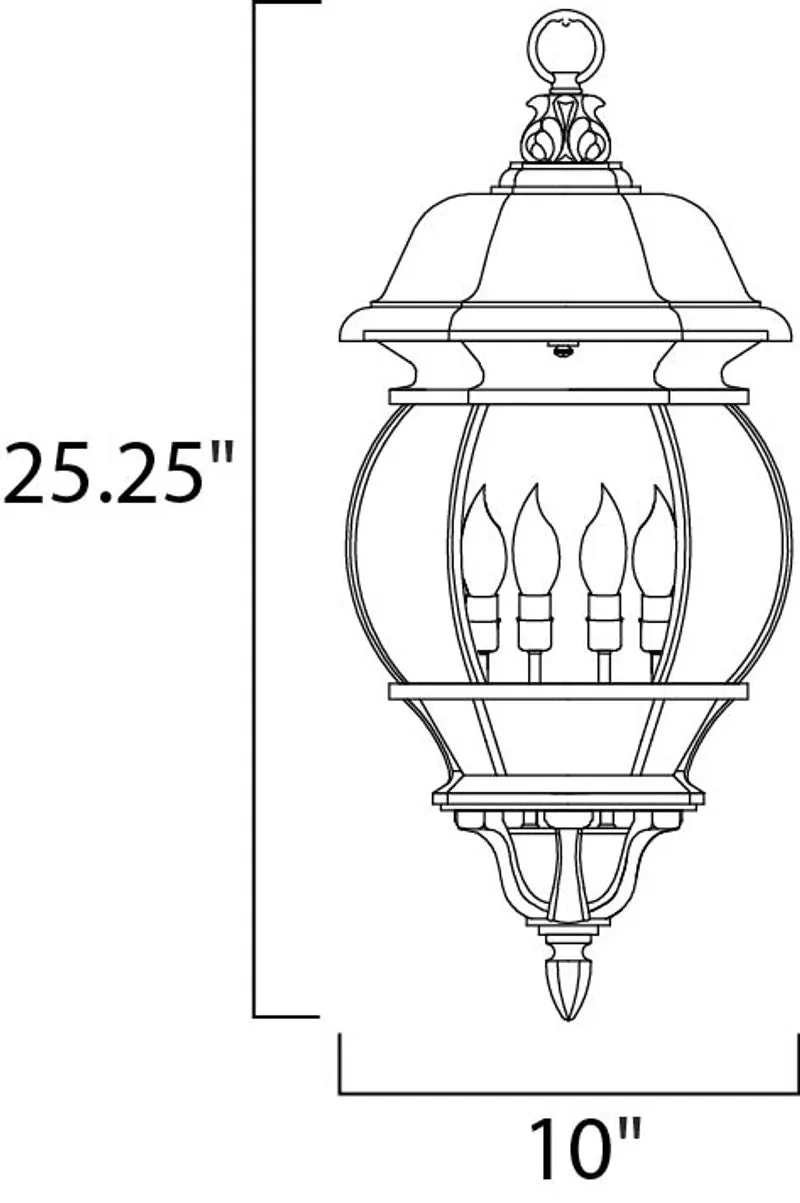 Crown Hill Outdoor Hanging Lantern