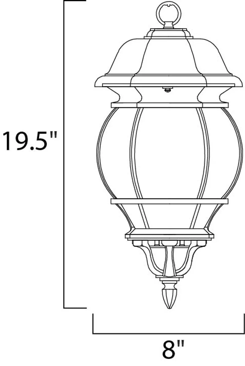 Crown Hill Outdoor Hanging Lantern