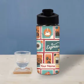 Customised  Water  Bottle With Name - Express Coffee