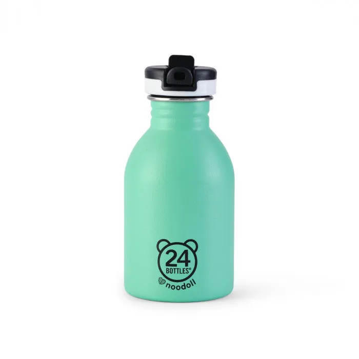 Dinosaur Water Bottle Ricedino Green Noodoll x 24 Bottles