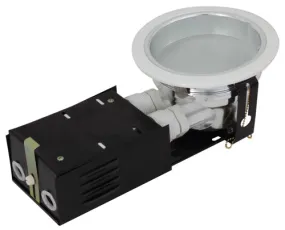 ***Downlight & Glass CFL PL 2x13w White 4000K