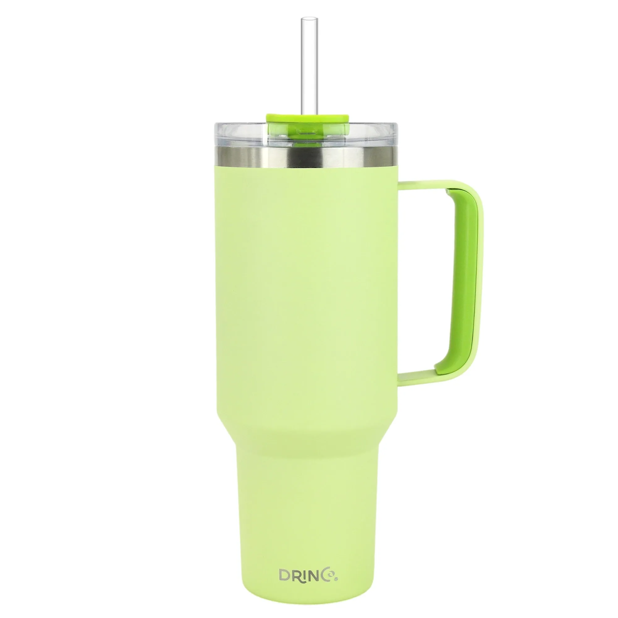 DRINCO® 40oz BugSur Tumbler with Handle - Kiwi