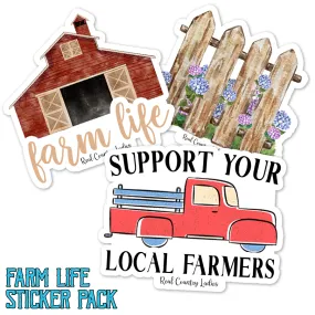 Farm Life Sticker Pack