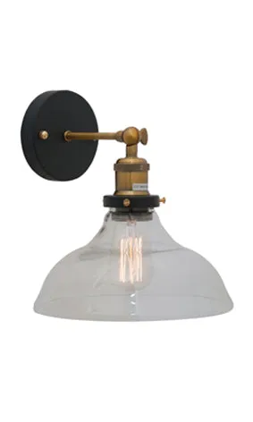 Farmhouse W/Light Antique Brass