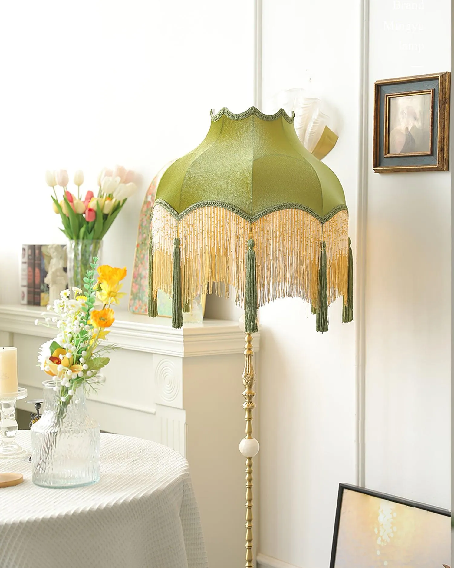 Fina Tassel Floor Lamp