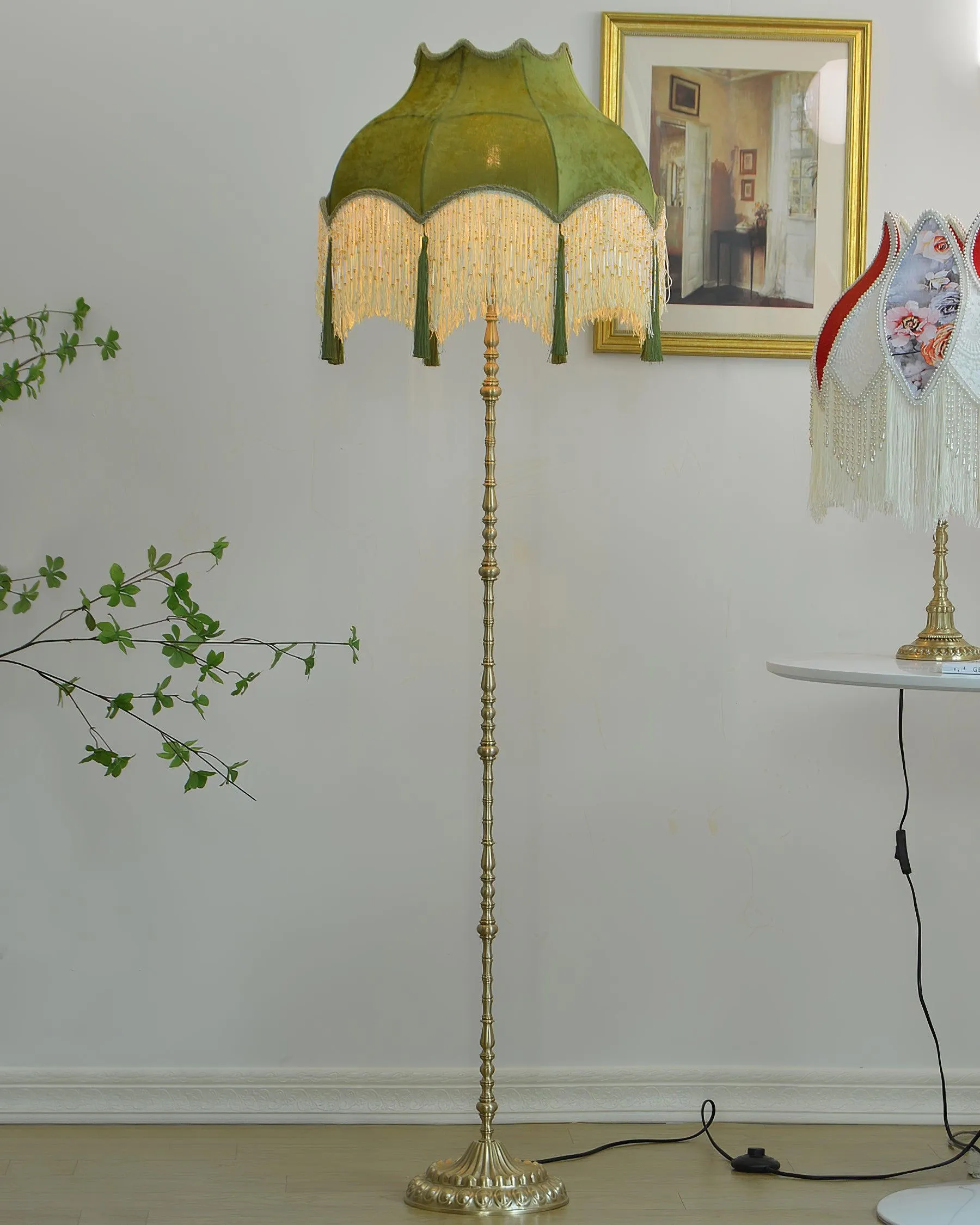 Fina Tassel Floor Lamp