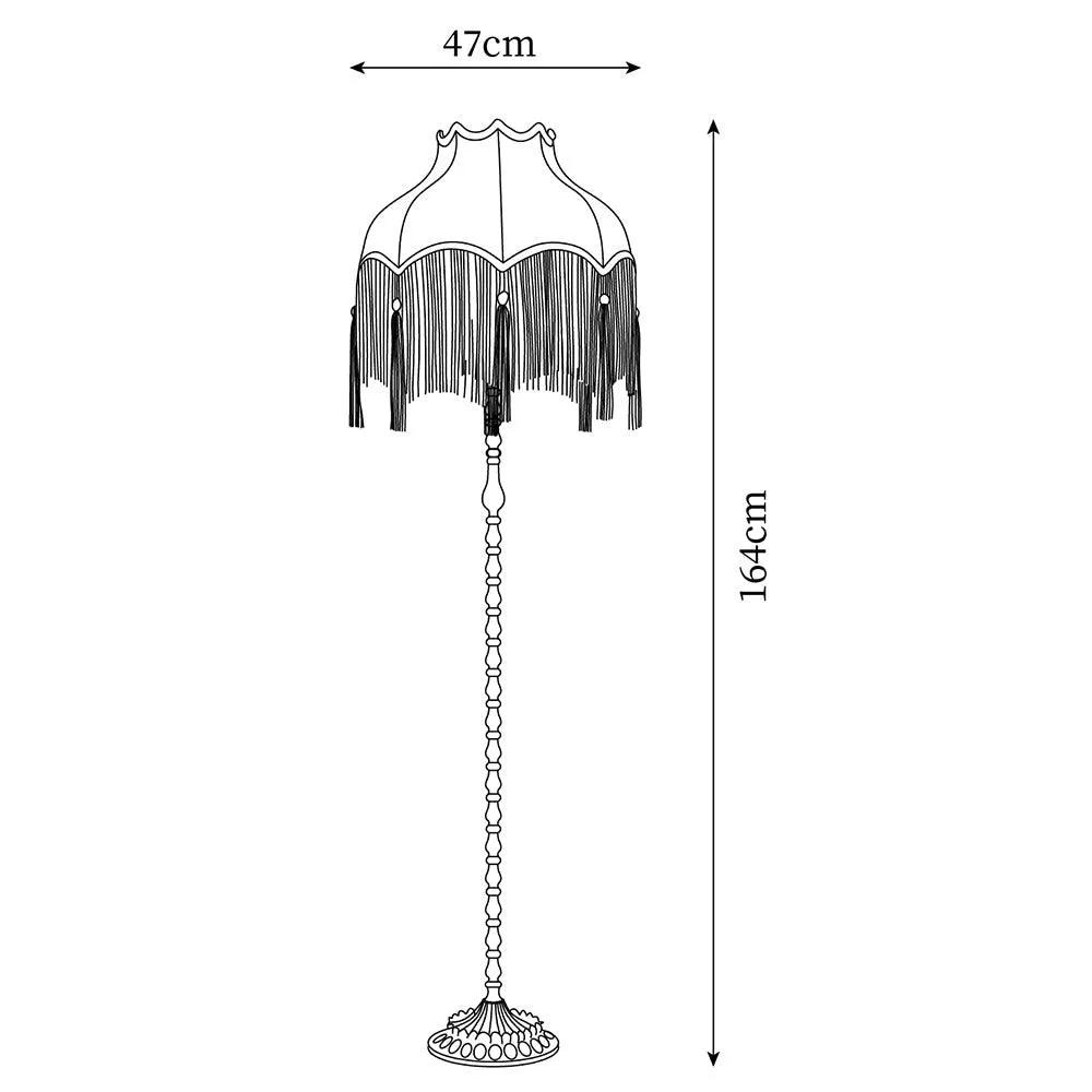 Fina Tassel Floor Lamp