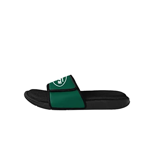 FOCO New York Jets NFL Mens Foam Sport Slide - L