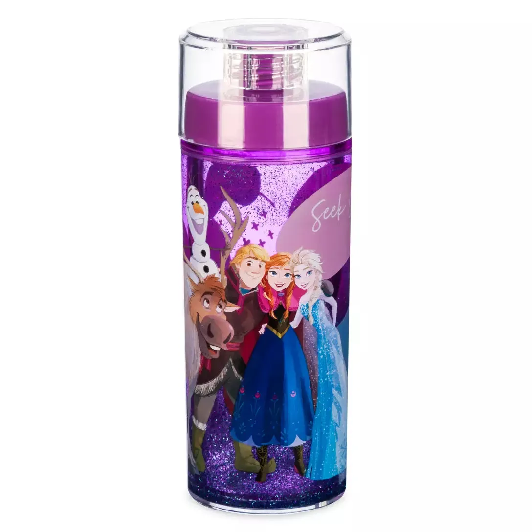 Frozen Snow Globe Glitter Bottle