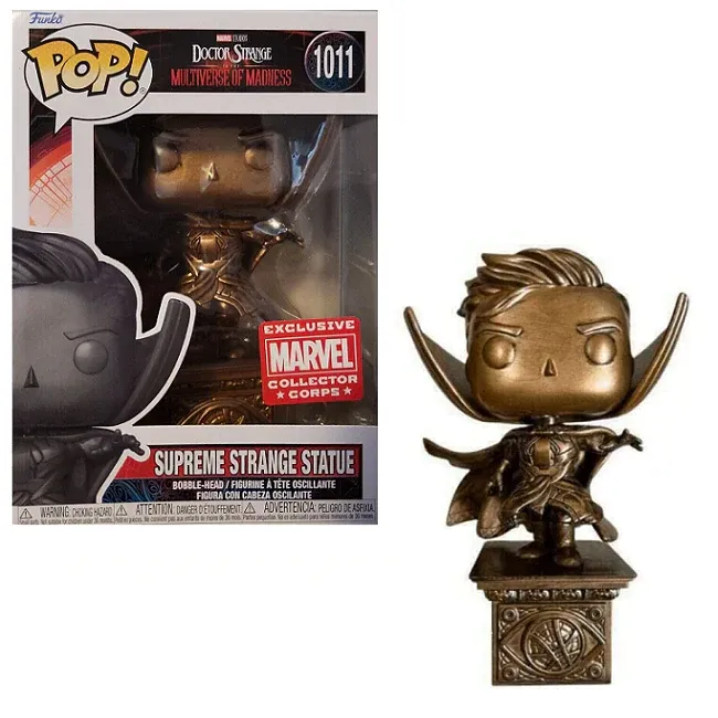 Funk Pop Dr Strange Multiverse Of Madness, Supreme Strange Statue #1011 Exclusive