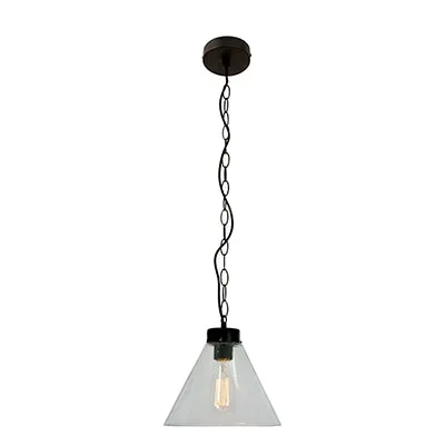 Funnello Pendant 230Mm Clear Glass