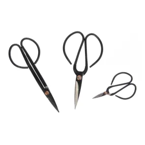 GARDEN SCISSORS - SET OF THREE