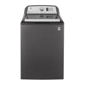 GE - 4.6 Cu. Ft. 14 Cycle Top Loading Washer - Diamond gray