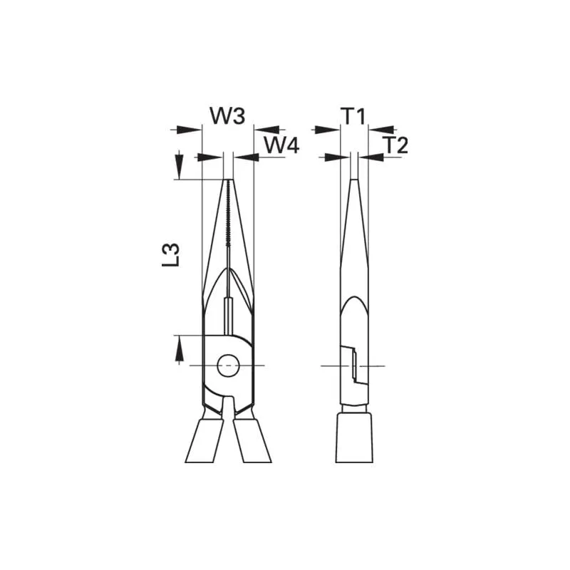 Gedore 6710610 Telephone Pliers 140 mm