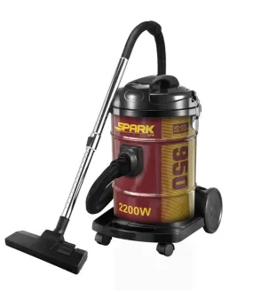 General Spark Drum Vacuum Cleaner 2200 Watts, 21 L, Brown