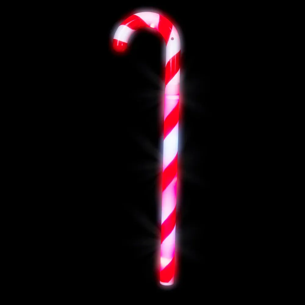 Giant LED Light Up Flashing Candy Cane Wand