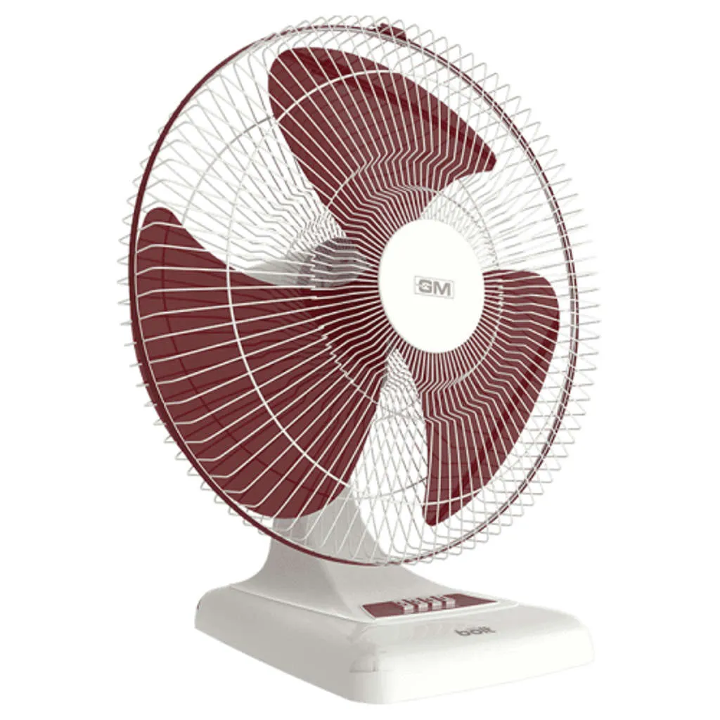 GM Bolt HS Table Fan 400mm Burgundy TFB160024BGGL