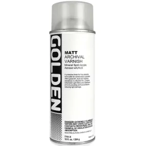 Golden Archival Varnish Spray Matte 10oz