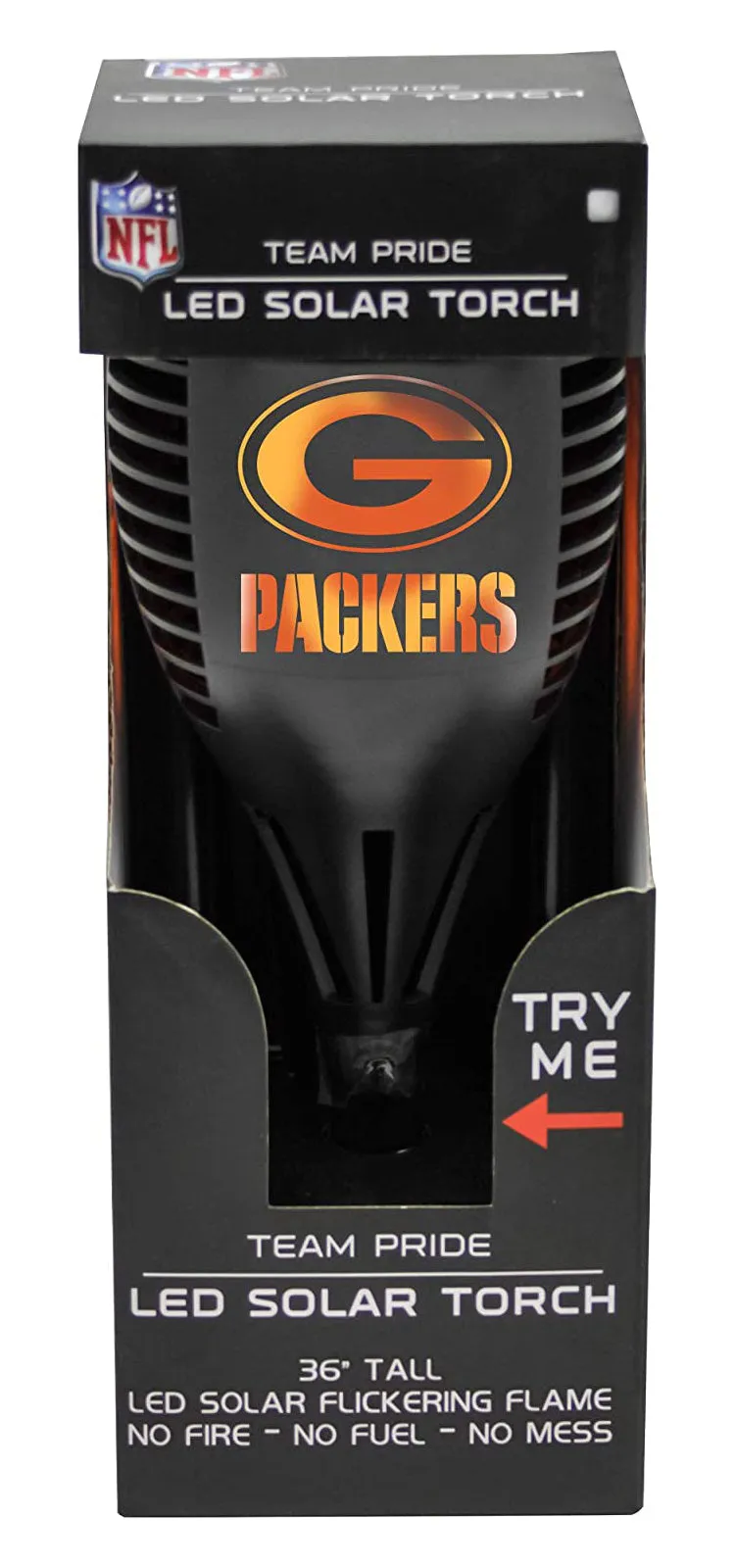 Green Bay Packers LED Solar Torch