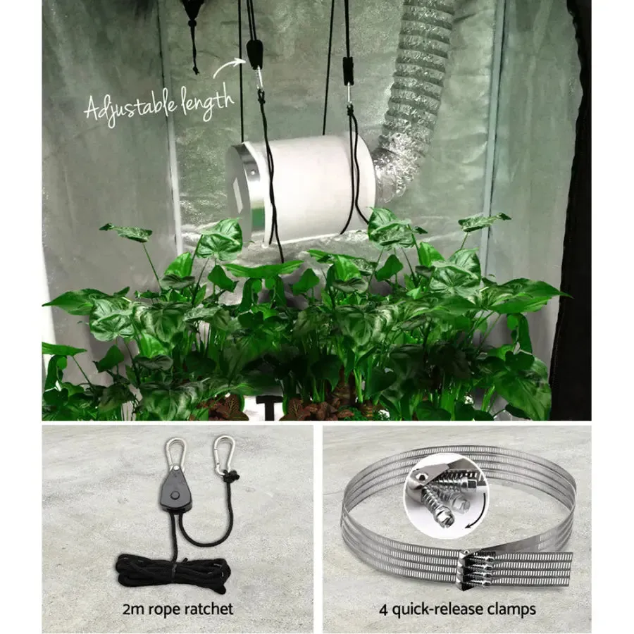 Green Fingers Ventilation Fan and Active Carbon Filter Ducting Kit