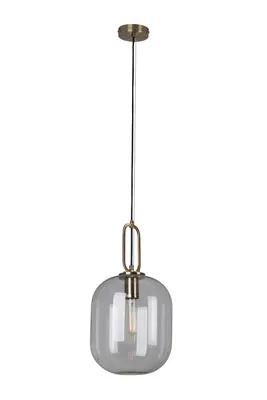 Hallstat Pendant 350Mm Clear Glass