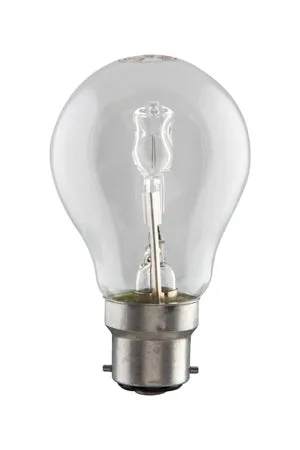 Halogen A55 Globe B22 42w