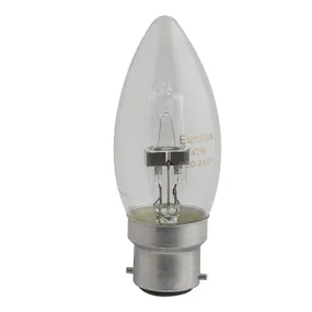 Halogen Candle B22 42w Warm White