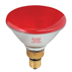 Halogen PAR38 E27 80w Red