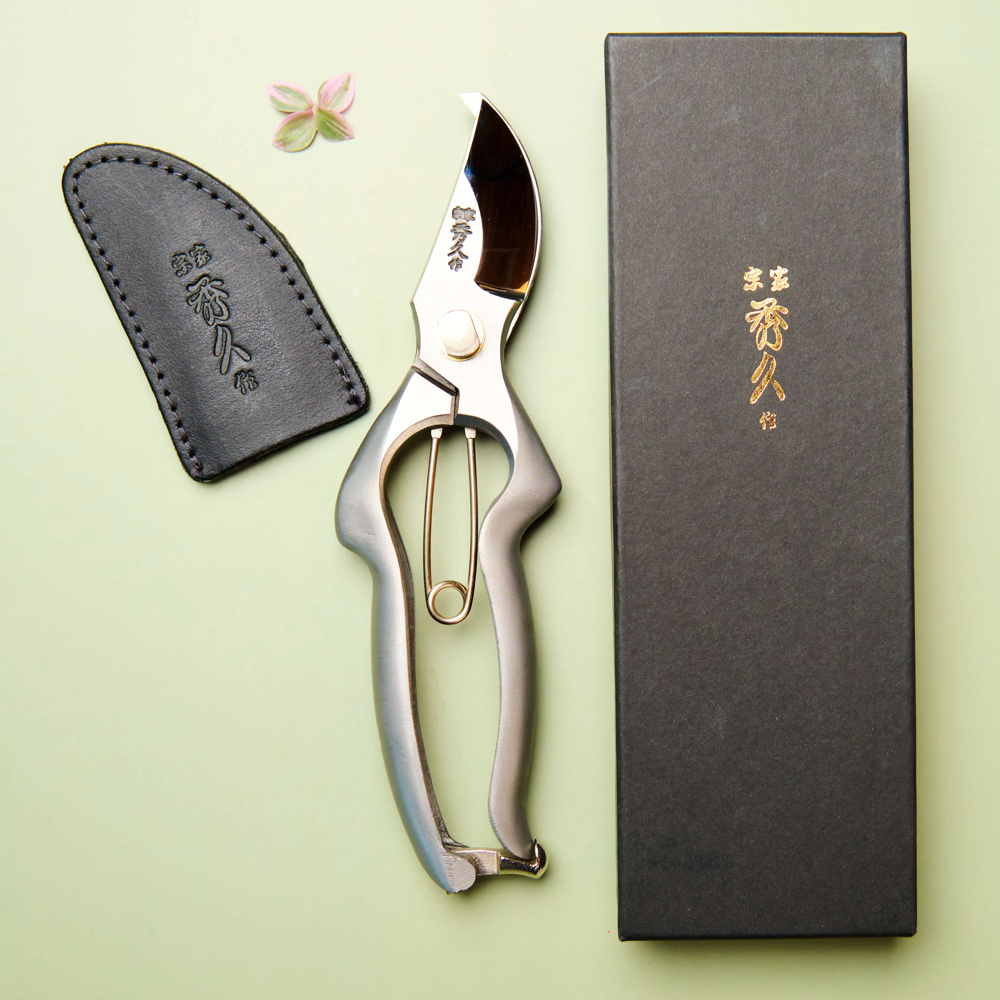 Handmade Stainless Steel Secateurs - 200mm