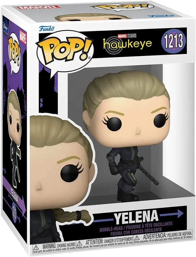 Hawkeye - Yelena Belova [Black Widow] Funko (Bundled with Box Protector)