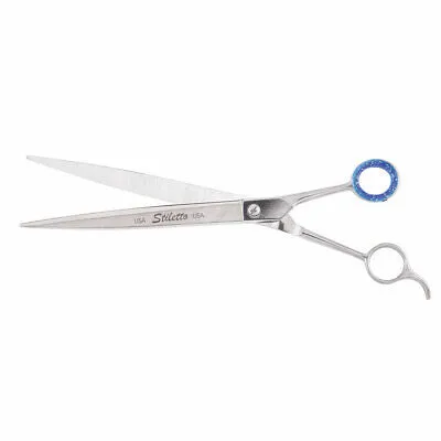 Heritage Cutlery ST10 10'' Pet Grooming Scissor w/ Semi-oval Shape Blade