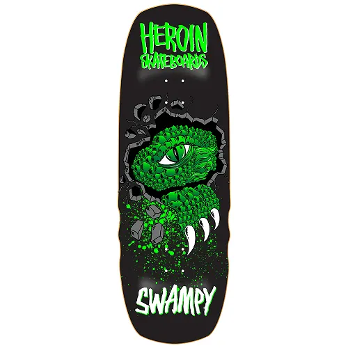 Heroin 10.5 Swampy Alligator Shovel Deck