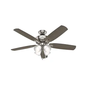 Hunter 52 inch Amberlin Ceiling Fan with LED Light Kit and Pull Chain