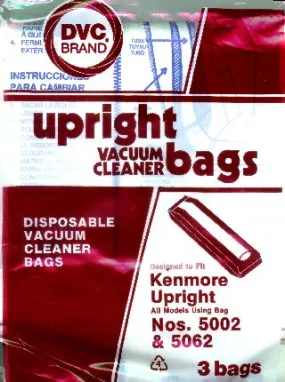 KENMORE Upright Bags 5062 5002 (3Pk)