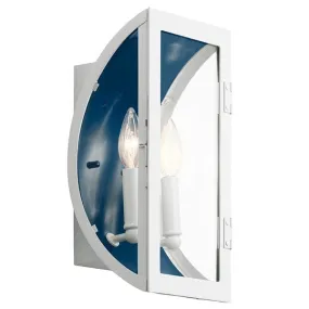 Kichler 49286WH Narelle™ 13.5" 2 Light Wall Light White