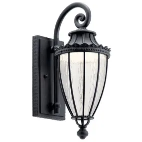 Kichler 49751BKTLED Wakefield 17.75" LED Wall Light Textured Black