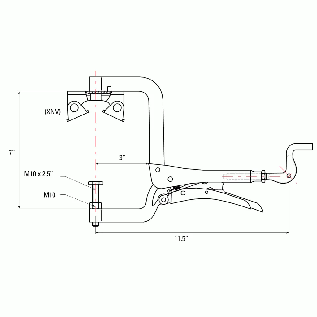 Large Diameter Pipe Pliers