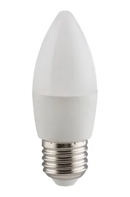 LED Candle 5w E27 Dimmable WW Opal