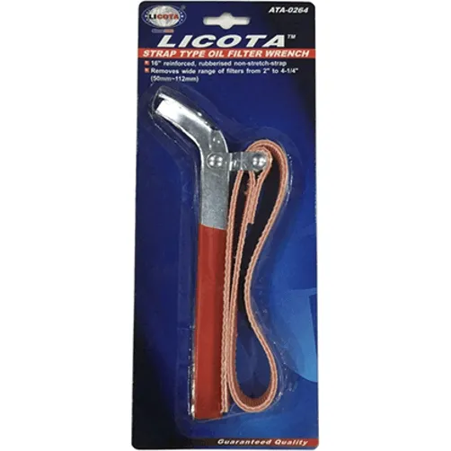 Licota ATA-0264 Oil Fiter Wrench Leather Strap 2" to 4-1/4" x 16