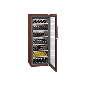 Liebherr WKT5552 GrandCru 526 Litre Wine Storage Cabinet, 253 Bordeaux Bottles, 70cm Wide - Terra, Tinted Insulated Glass Door