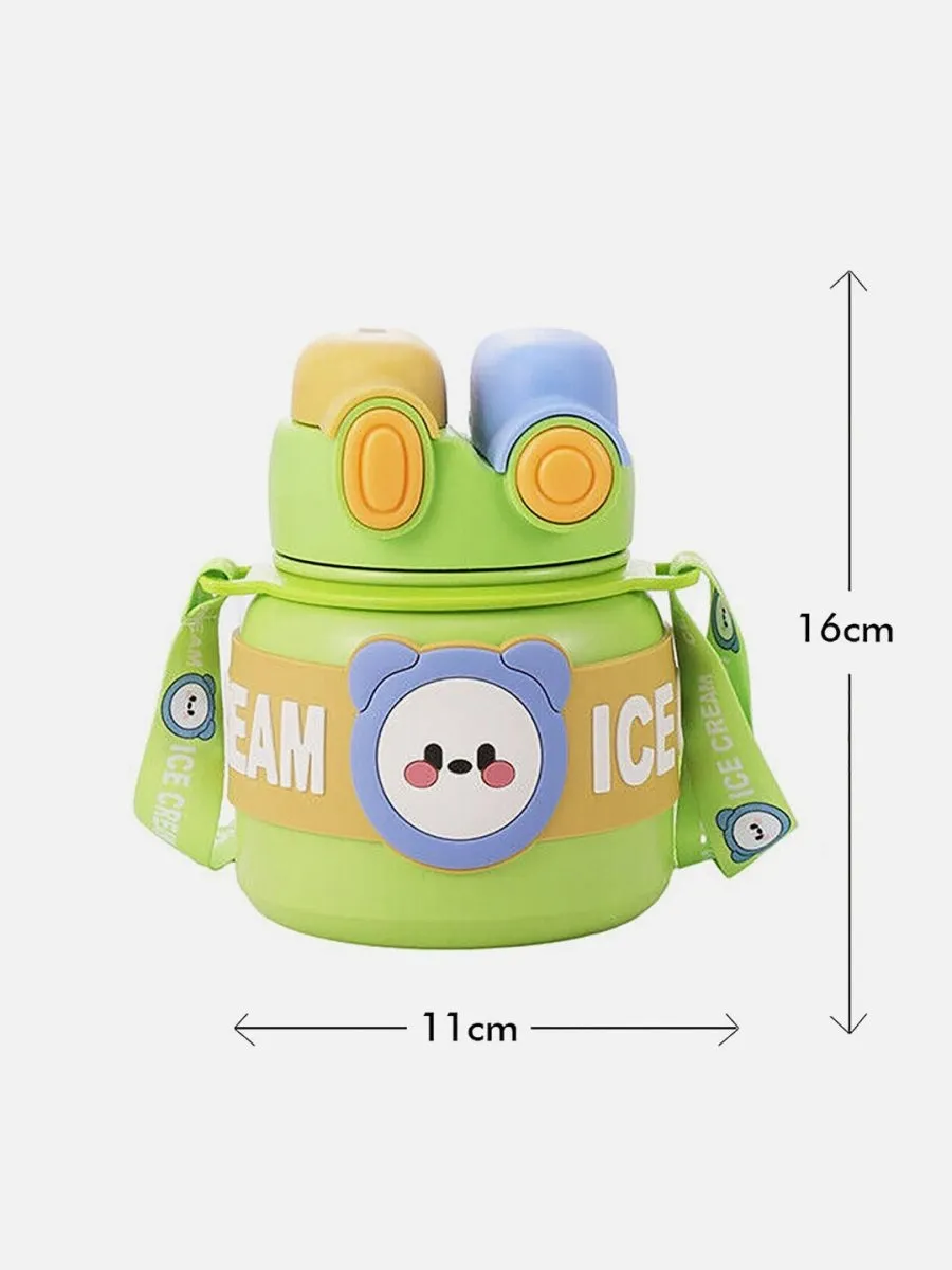 Little Surprise Box 2 Way Lid Style Ice cream Theme Kids Water Bottle